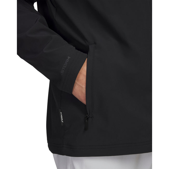 Under Armour Men's Drive Pro Full Zip Golf Jacket - Black