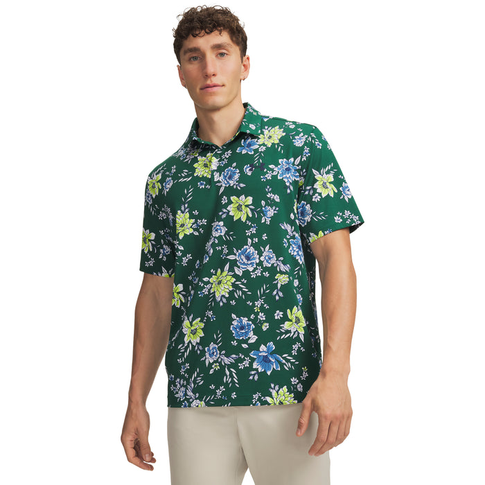 Under Armour Matchplay Printed Polo Golf Shirt