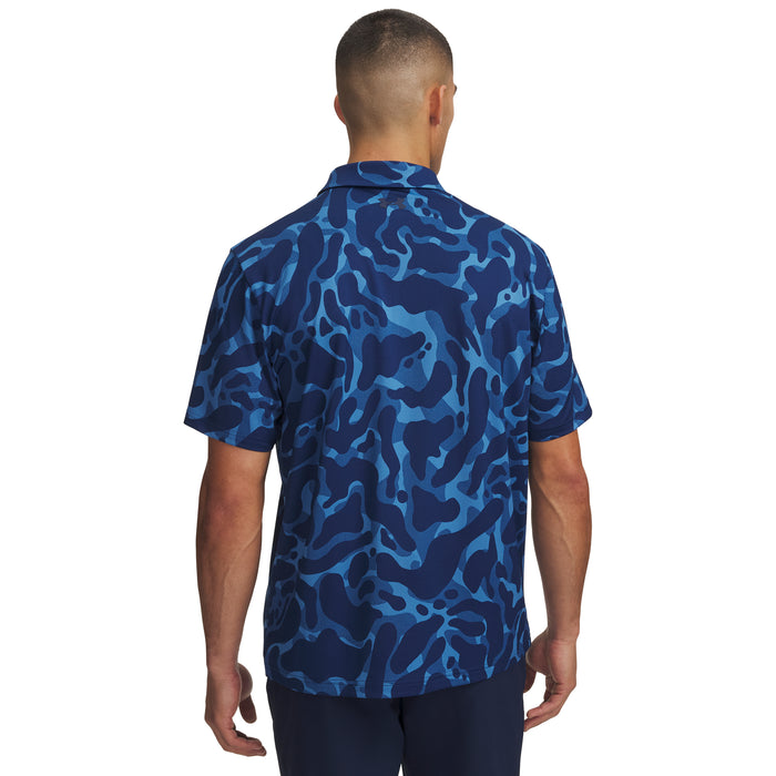 Under Armour Matchplay Printed Polo Golf Shirt