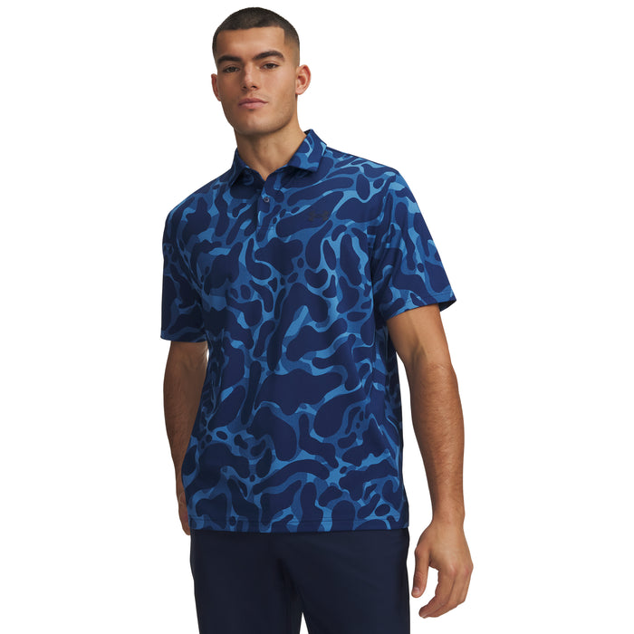 Under Armour Matchplay Printed Polo Golf Shirt