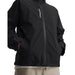 Under Armour Drive Pro men's black waterproof golf jacket, front view with full zip and chest pocket detail.