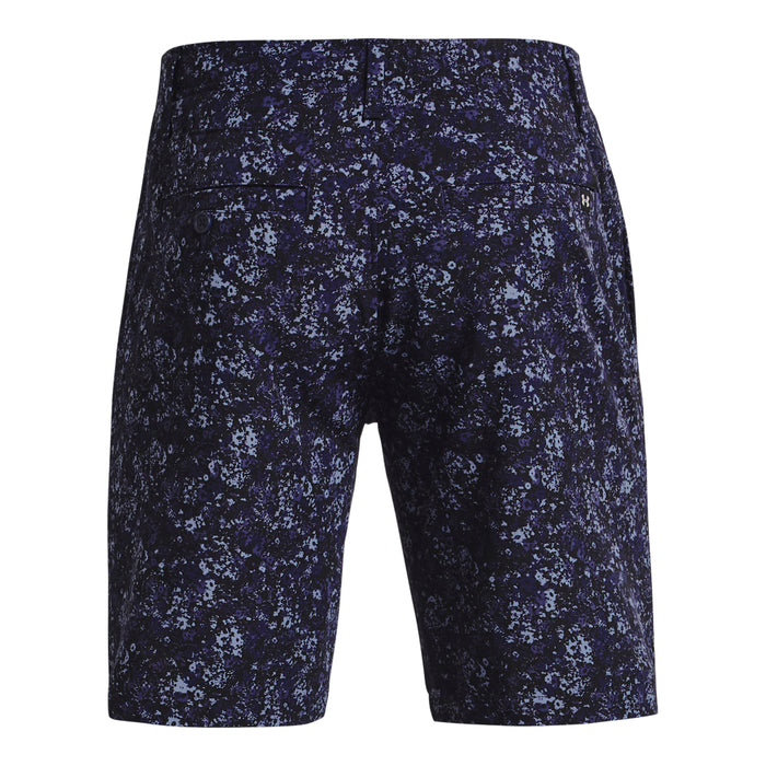 under armour drive printed tapered mens golf shorts with navy camo print