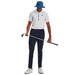 under armour white scatter dot playoff 3.0 polo golf shirt mens