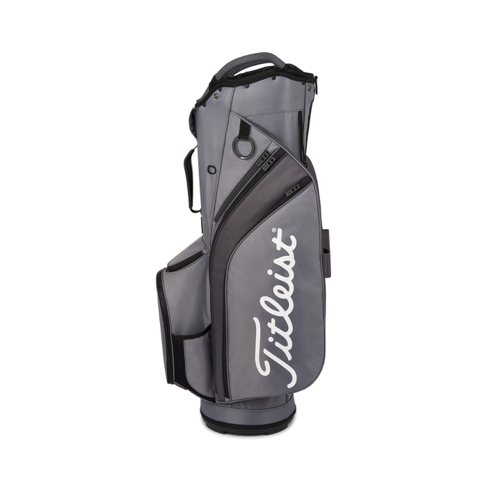 Titleist Cart 14 Golf Cart Bag Charcoal Grey Black Pin High Golf