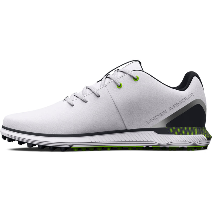 Under Armour HOVR Fade Mens spikeless golf shoes in white
