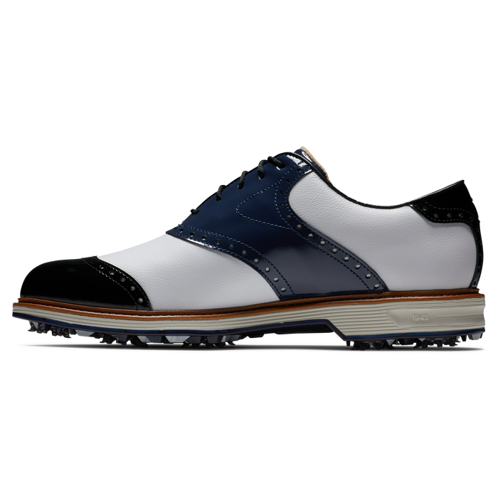 FootJoy Premiere Series Wilcox Golf Shoes - White, Navy & Black