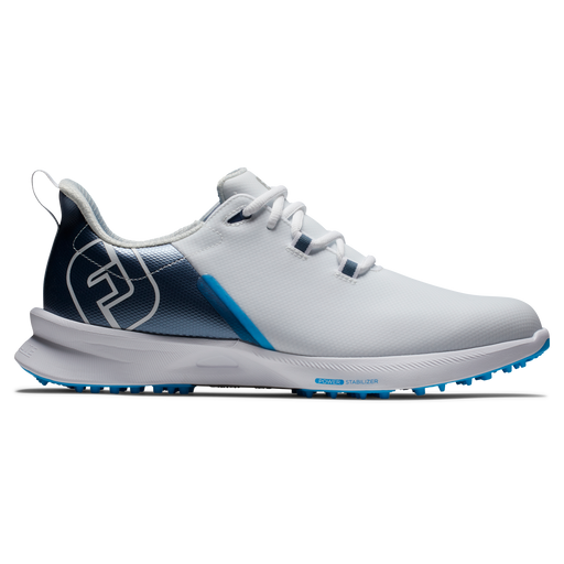 footjoy fuel sport white & navy golf shoes