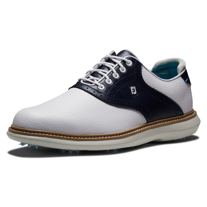 FootJoy Traditions Mens Golf Shoes White & Navy