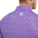 FootJoy Tossed Tulips Golf Shirt Purple