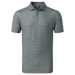 Footjoy glass print grey golf shirt