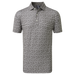 Footjoy Travel Print Grey Mens Golf Shirt