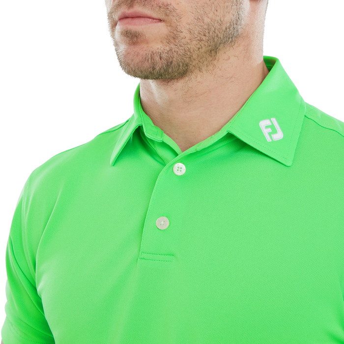FootJoy Plain Pique Shirt Green
