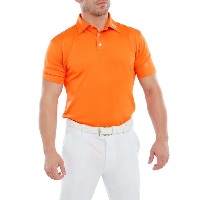 Orange golf shirts online