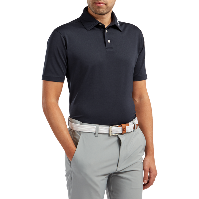FootJoy Stretch solid plain polo golf shirt