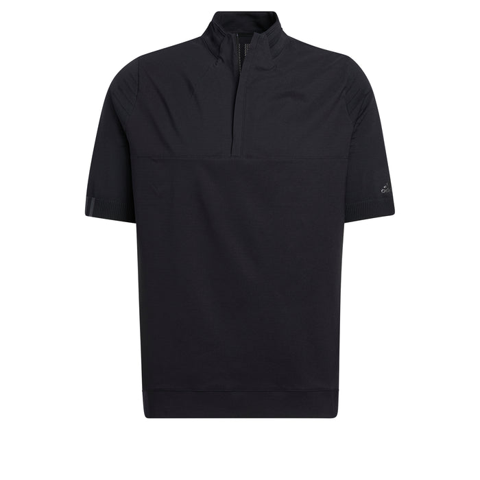 adidas Lightweight Half-Zip Top - Black, Men's Golf