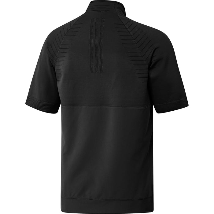 adidas Statement Primeknit Quarter-Zip Half Sleeve Golf Pullover