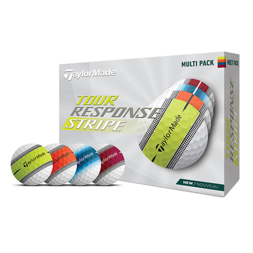 taylormade tour response stripe multi pack golf balls
