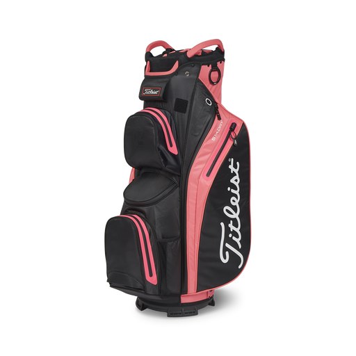 Titleist Waterproof cart bag black and pink