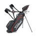 Titleist Players 4 stand bag black red