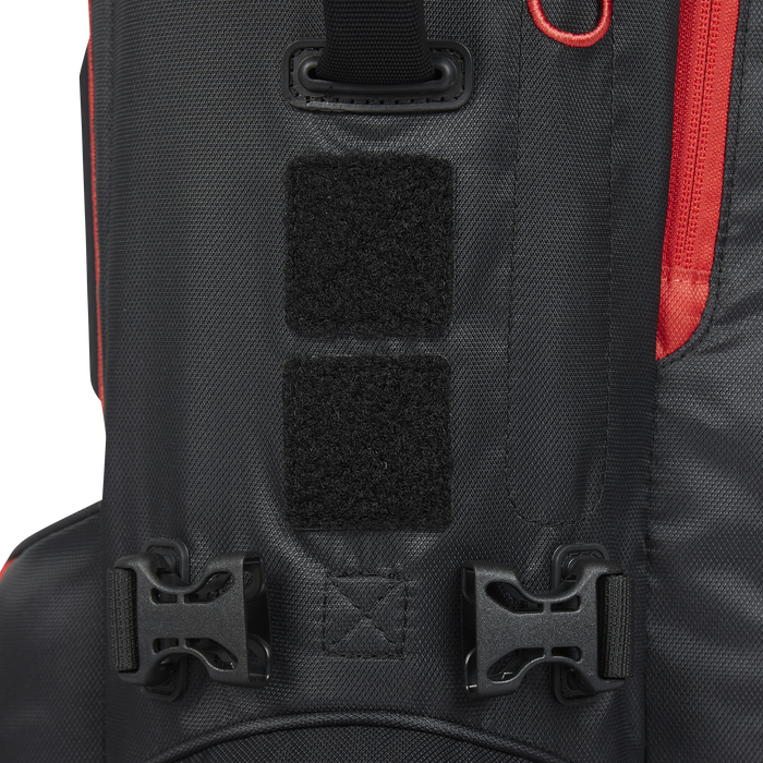 Titleist Players 4 stand bag black red