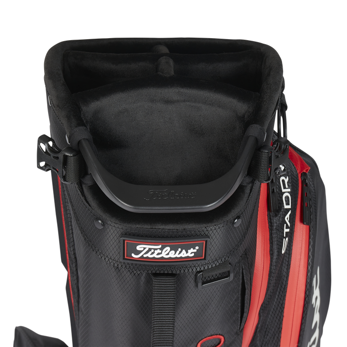 Titleist Players 5 Stand Bag 2023 Black Red