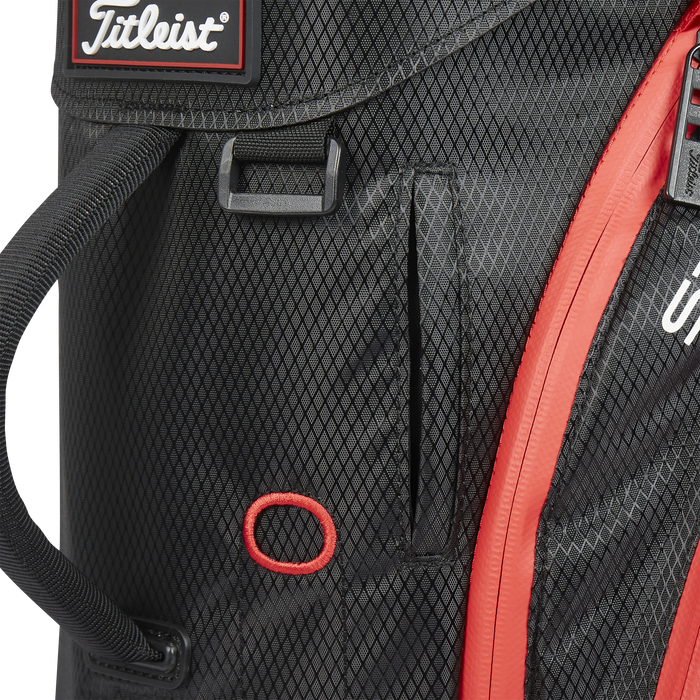 Titleist Players 5 Stand Bag 2023 Black Red