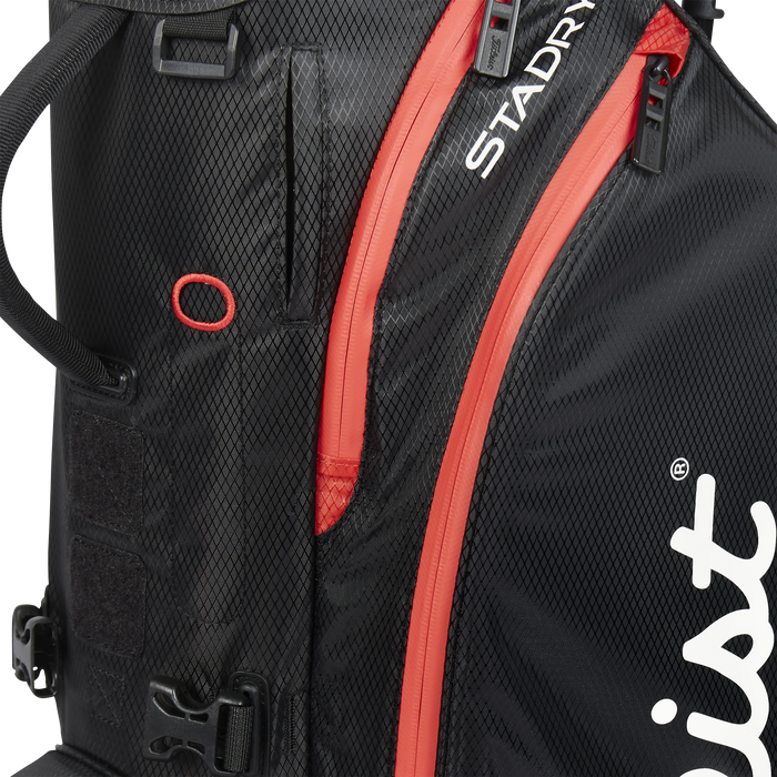 Titleist Players 5 Stand Bag 2023 Black Red