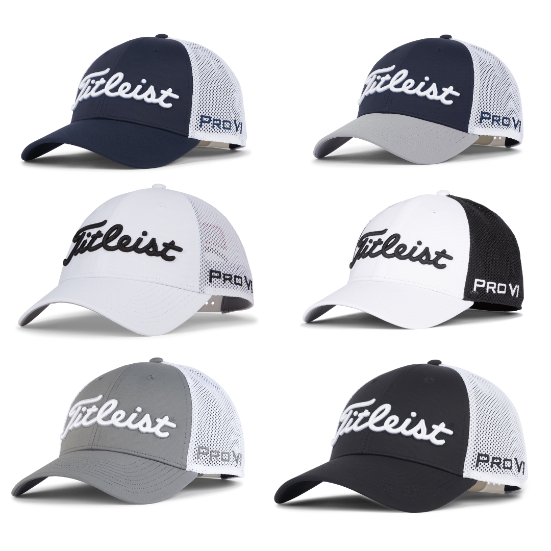 Titleist tour performance mesh top back cap