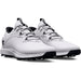 Under Armour Charged Draw 2 Mens Golf Shoes White