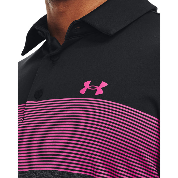 under armour playoff 3.0 stripe golf polo shirt